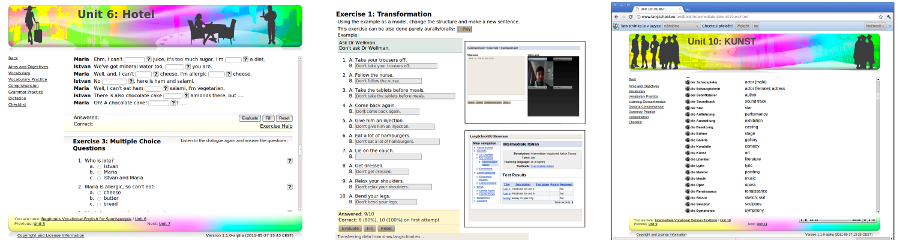 Digital Language School on screenshots